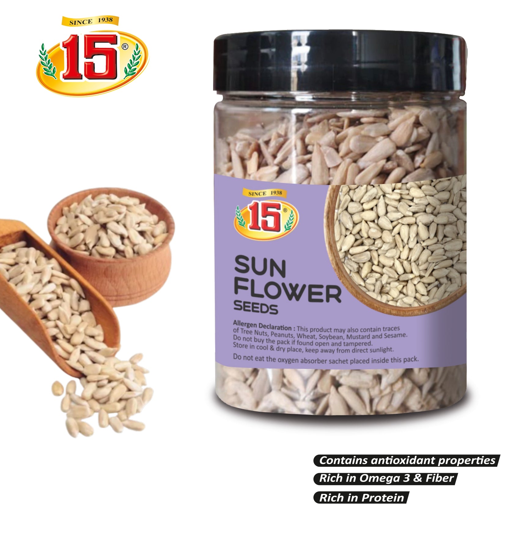 Sunflower Seed - 15 No. ChawalWala
